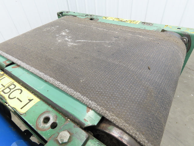 Roach 18"x 24"L Small Slider Bed Conveyor 12" Belt .5Hp 230/460V 3PH 80 FPM