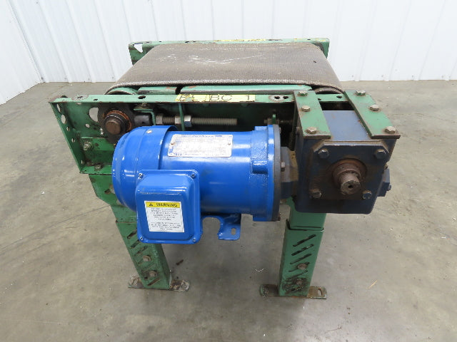 Roach 18"x 24"L Small Slider Bed Conveyor 12" Belt .5Hp 230/460V 3PH 80 FPM