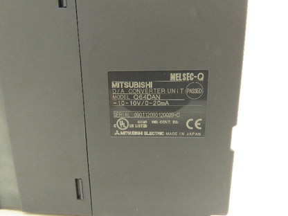 Mitsubishi Q64DAN Melsec-Q A/D Converter Unit -10~10V 24VDC 0.24A 5VDC 0.34A