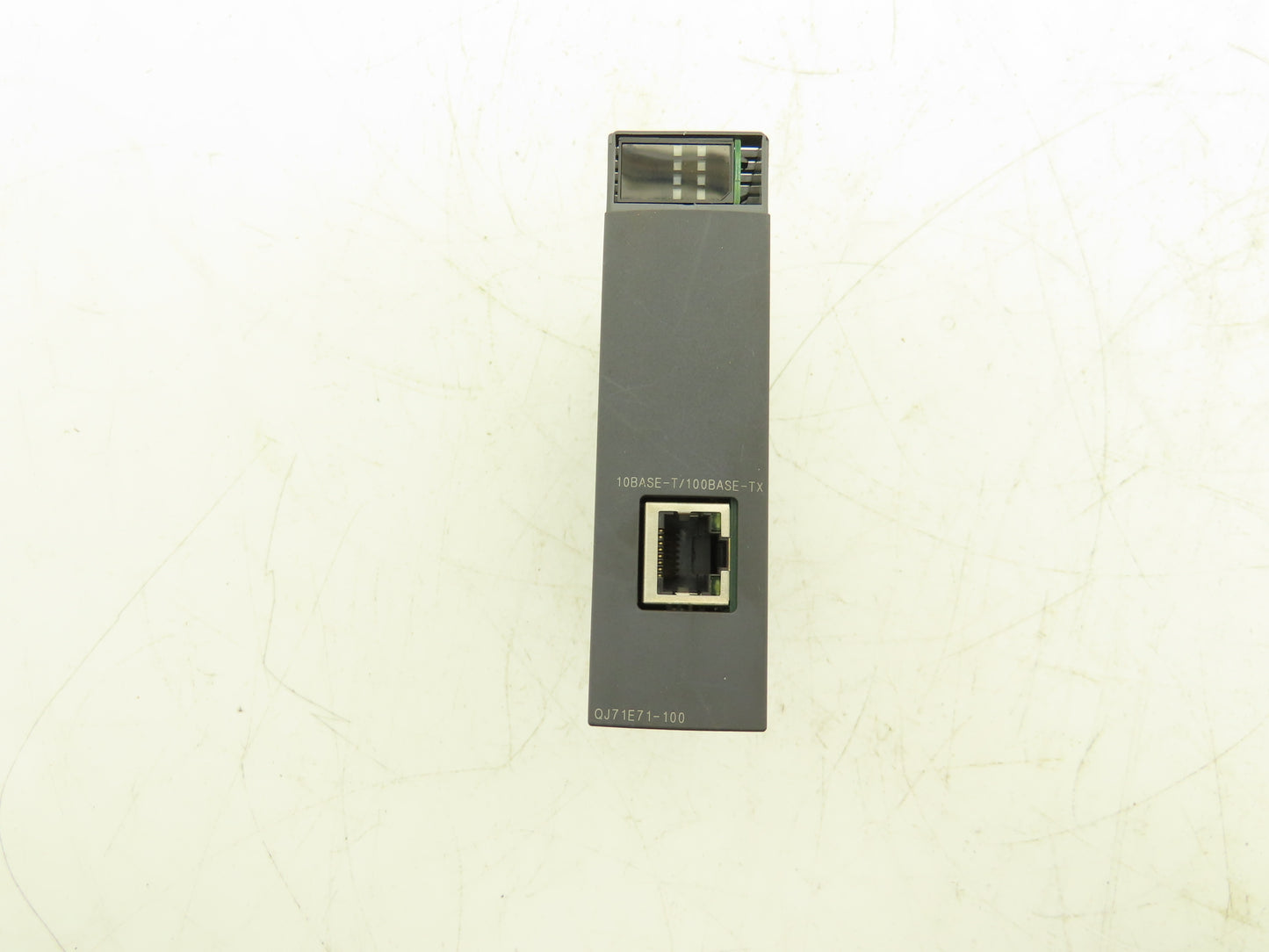 Mitsubishi QJ71E71-100 Melsec-Q Ethernet I/F Unit MISSING Display Cover
