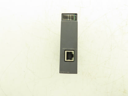 Mitsubishi QJ71E71-100 Melsec-Q Ethernet I/F Unit MISSING Display Cover