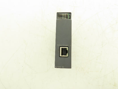 Mitsubishi QJ71E71-100 Melsec-Q Ethernet I/F Unit MISSING Display Cover