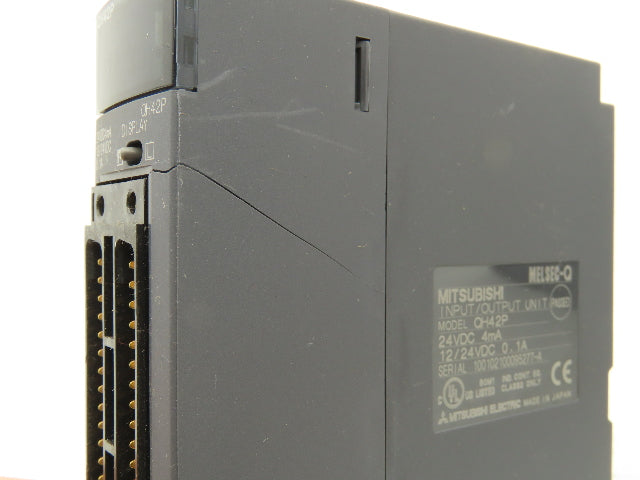 Mitsubishi QH42P Melsec-Q Input/Output Unit 24VDC 4mA 12/24VDC 0.1A Lot of 4