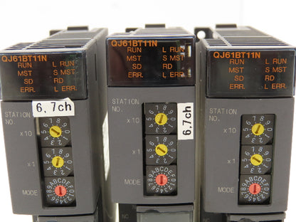 Mitsubishi QJ61BT11N Melsec-Q CC-Link V2 Master Unit CPU Lot of 3