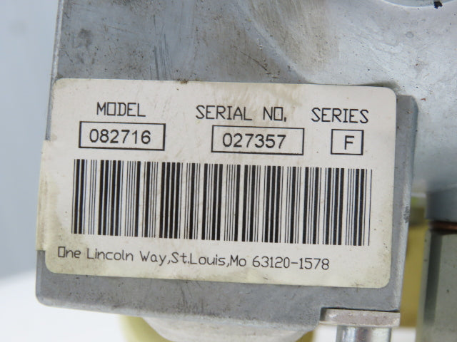 Lincoln 082716 Pneumatic 50:1 Grease Pump 25-50Lb Drum 150psi Air Motor