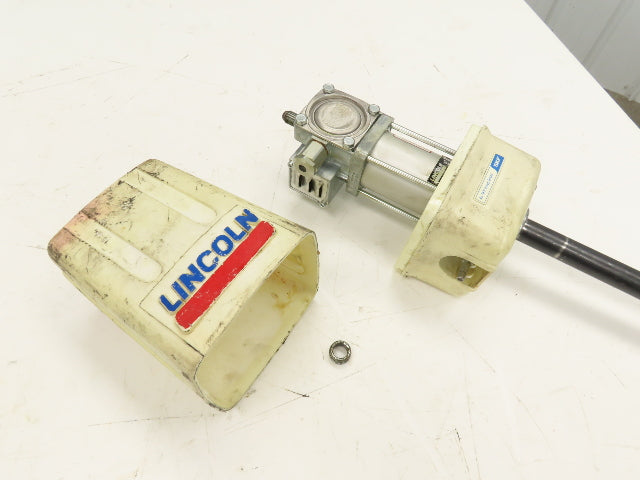 Lincoln 082716 Pneumatic 50:1 Grease Pump 25-50Lb Drum 150psi Air Motor