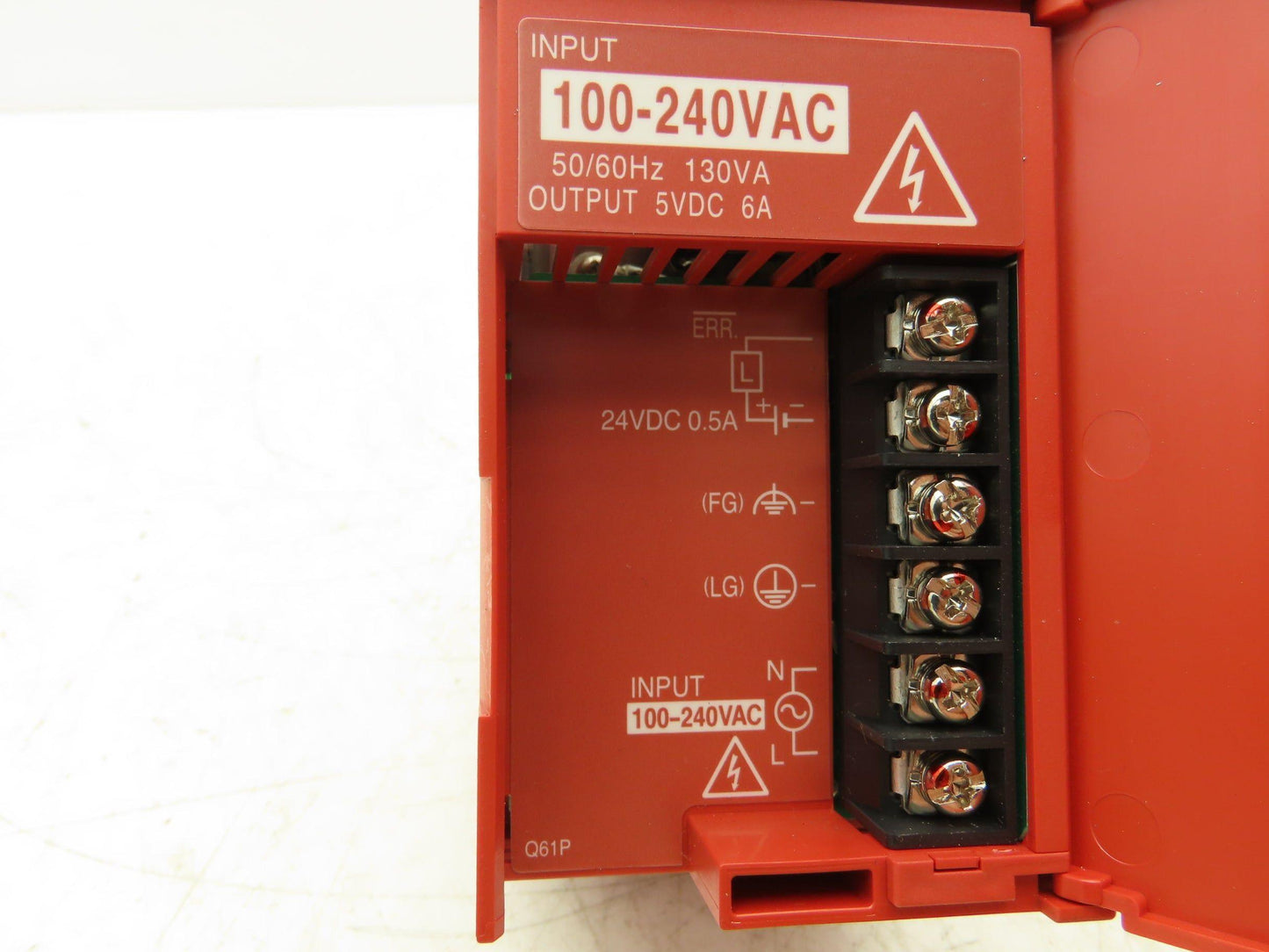 Mitsubishi Q61P Melsec-Q Power Supply 130VA 5VDC 6A Out 120/240VAC Out Lot of 4