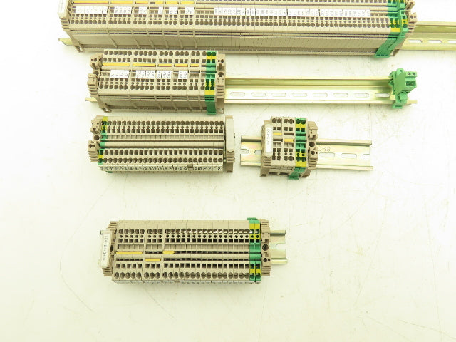 Weidmuller ZDU 2.5 Terminal Block DIN Rail 2.5mm² 800V Lot of 295