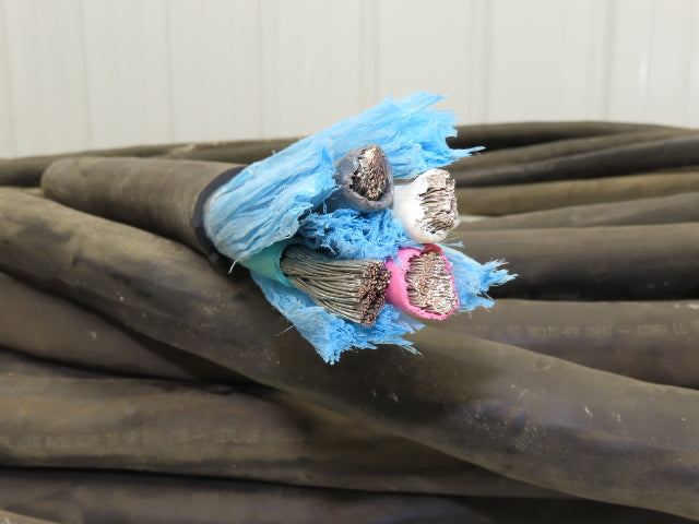 Prysmian XT125 Multi-Conductor 2AWG 4 Wire 150' Cable 1000V 125°C