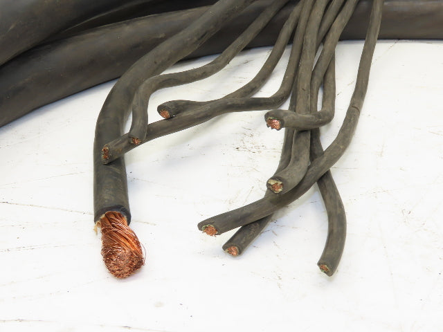Lincoln K1796-100 Magnum Welding Coaxial 1/0 Power Cable 9 Wire 45' 300A 60%