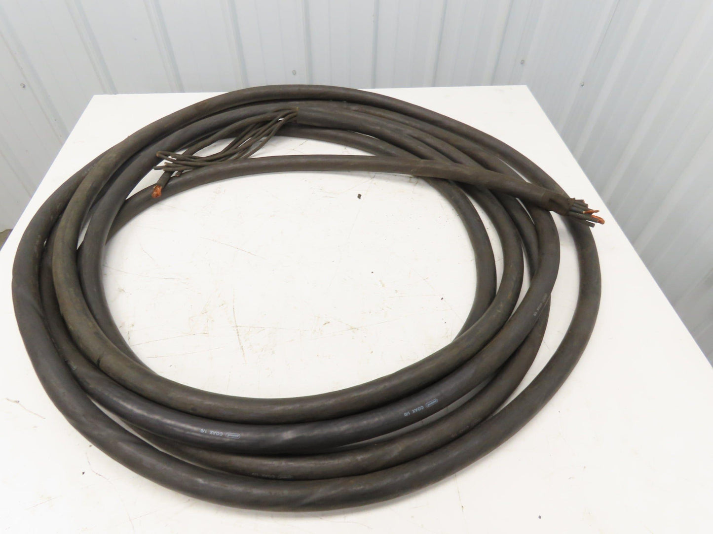 Lincoln K1796-100 Magnum Welding Coaxial 1/0 Power Cable 9 Wire 45' 300A 60%