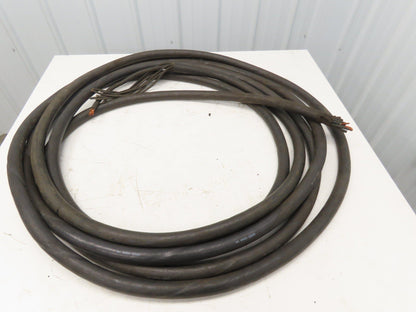 Lincoln K1796-100 Magnum Welding Coaxial 1/0 Power Cable 9 Wire 45' 300A 60%