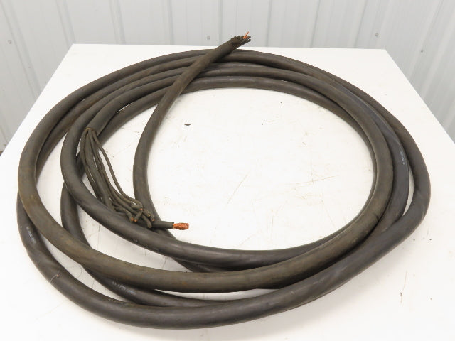 Lincoln K1796-100 Magnum Welding Coaxial 1/0 Power Cable 9 Wire 45' 300A 60%