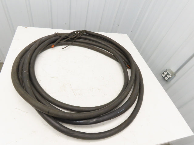 Lincoln K1796-100 Magnum Welding Coaxial 1/0 Power Cable 9 Wire 45' 300A 60%