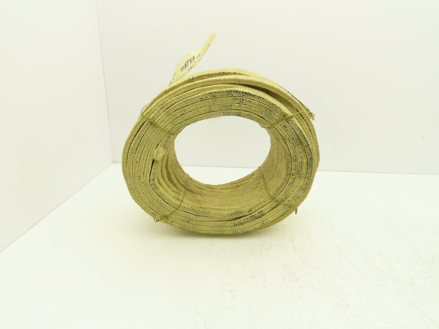 1/2" x 1/4" x 100' Roll Fiberglass Fiber Rope Round Braided Gasket Seal