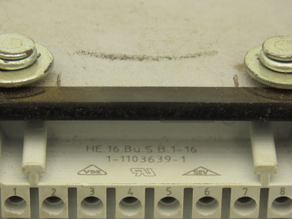 Harting 14 Pin 15/16A 500V 250v Connector Set Lot of 2 Sets