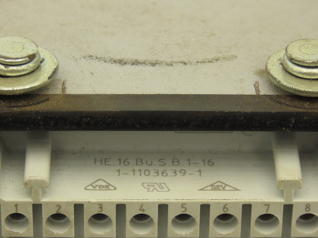 Harting 14 Pin 15/16A 500V 250v Connector Set Lot of 2 Sets