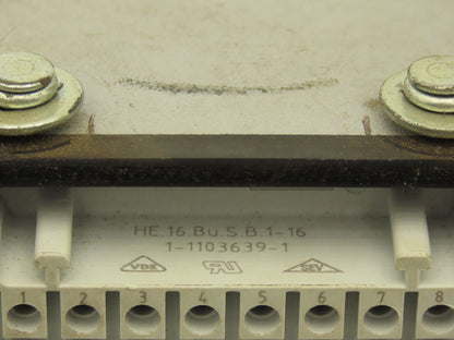 Harting 14 Pin 15/16A 500V 250v Connector Set Lot of 2 Sets