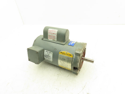 Baldor 34F215W593 Single Phase AC Motor 1Hp 3450 RPM 220-240V 1PH 56C