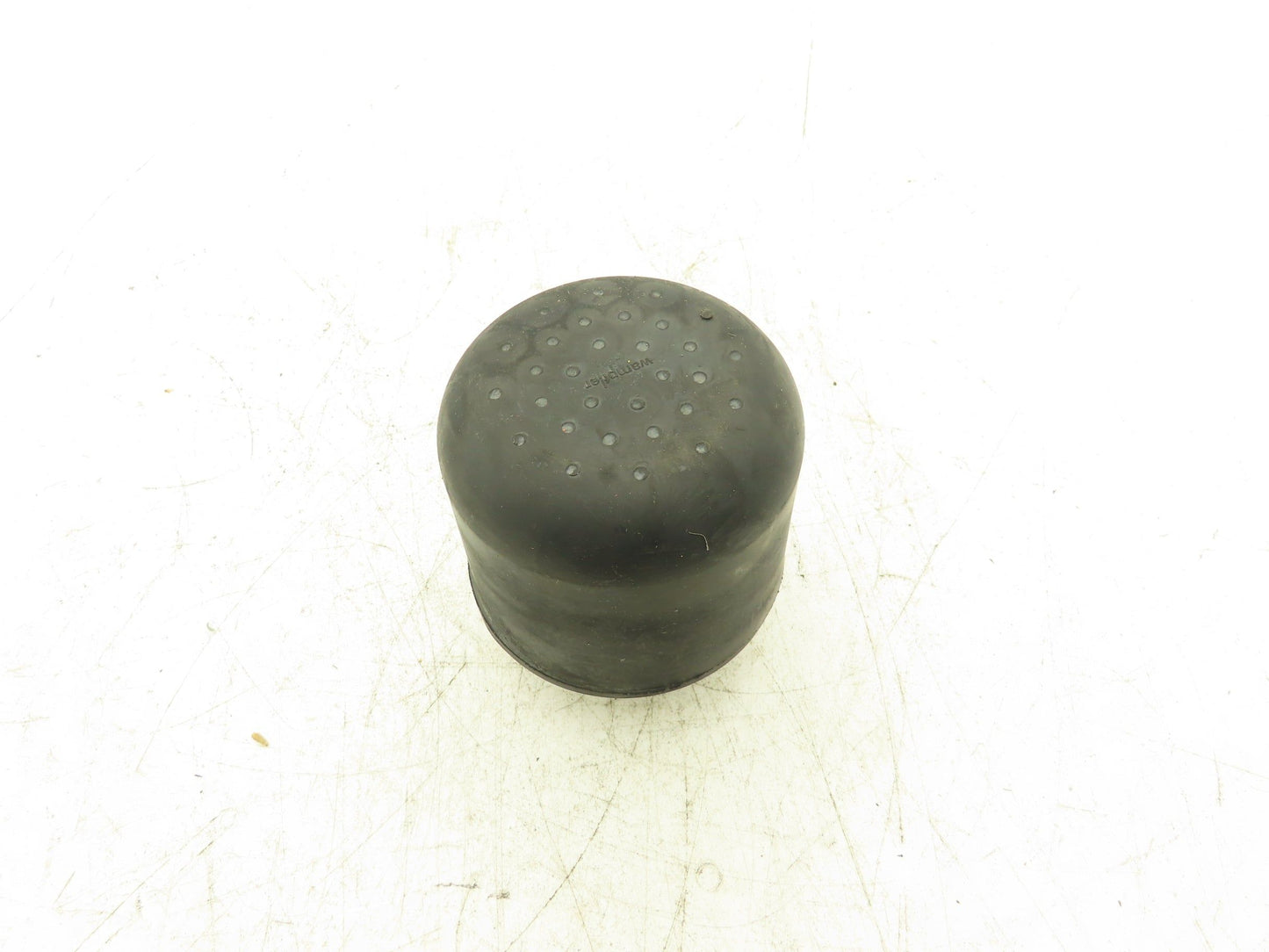 Bridge Crane Rubber Bumper 4x3" Buffer Stop M12-1.75 Thread