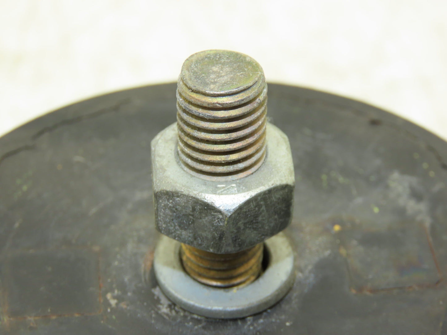 Bridge Crane Rubber Bumper 4x3" Buffer Stop M12-1.75 Thread