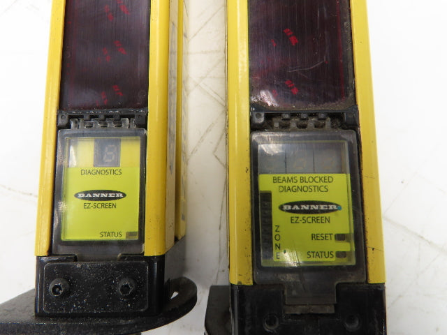 Banner SLSCE30-1200Q8|SLSCR30-1200Q8 Light Curtain Receiver/Transmitter Set 1.2m