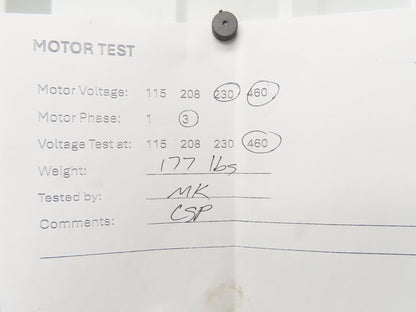 Baldor Reliance JPM2514T Pump Motor 20Hp 3525 RPM 230/460V 3PH 254JP Frame