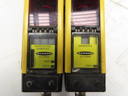 Banner SLSCE30-1200Q8|SLSCR30-1200Q8 Light Curtain Receiver/Transmitter Set 1.2m