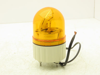 Schneider Electric XVR08B05 Harmony Rotating Beacon Light Orange 24V AC/DC