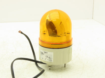 Schneider Electric XVR08B05 Harmony Rotating Beacon Light Orange 24V AC/DC