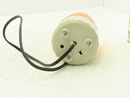 Schneider Electric XVR08B05 Harmony Rotating Beacon Light Orange 24V AC/DC