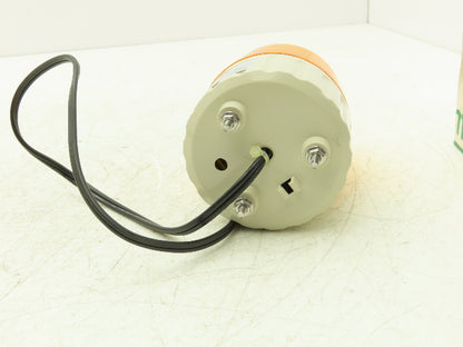 Schneider Electric XVR08B05 Harmony Rotating Beacon Light Orange 24V AC/DC