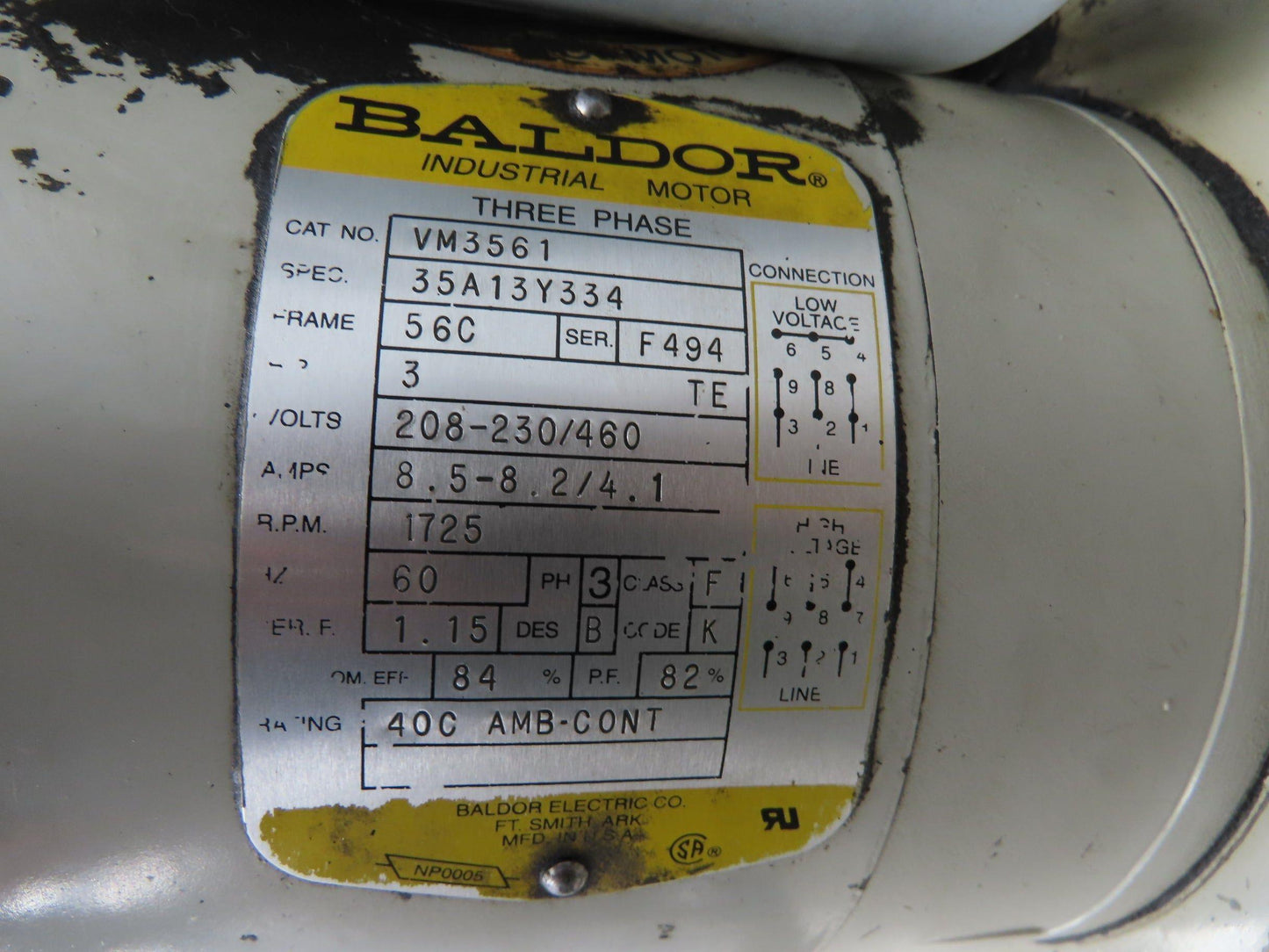 Tec Hackett PFG-40 Hydraulic Power Unit 10 Gallon 4GPM 1250PSI 3Hp 230/460V 3Ph