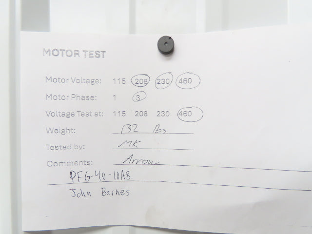 Tec Hackett PFG-40 Hydraulic Power Unit 10 Gallon 4GPM 1250PSI 3Hp 230/460V 3Ph