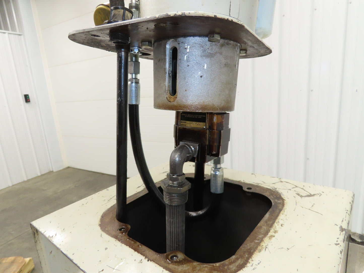 Tec Hackett PFG-40 Hydraulic Power Unit 10 Gallon 4GPM 1250PSI 3Hp 230/460V 3Ph