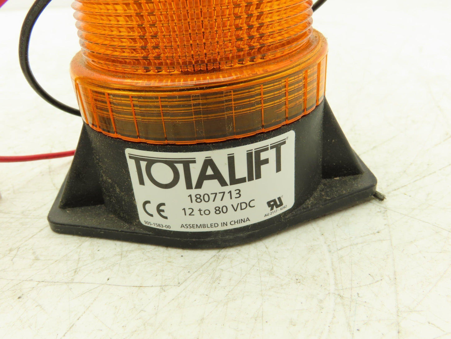 Clark 1807713 Strobe Light Orange Amber LED 12-80VDC