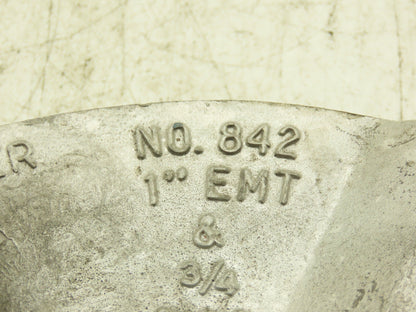 Site-Rite NO. 842 Conduit Pipe Bender 1" EMT 3/4" Rigid