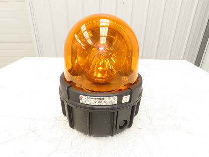 Federal Signal 371L-120A Rotating Light Orange Amber LED 120VAC Ser B
