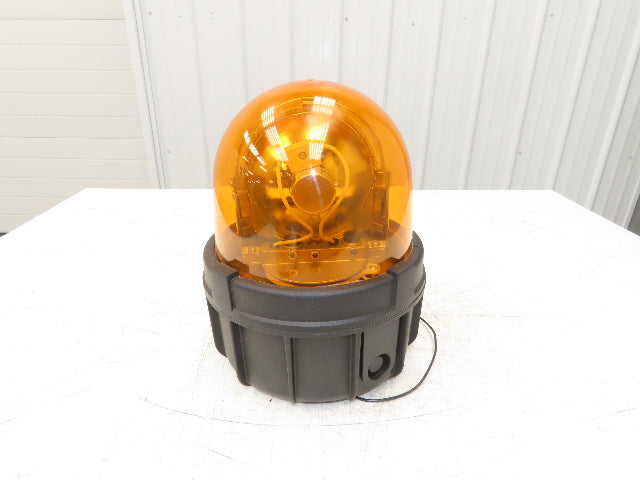 Federal Signal 371L-120A Rotating Light Orange Amber LED 120VAC Ser B