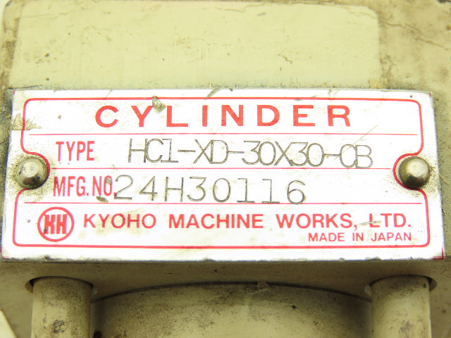 Kyoho Mach Works Hydraulic Cylinder 30mm Bore 30mm Stroke Clevis Mount