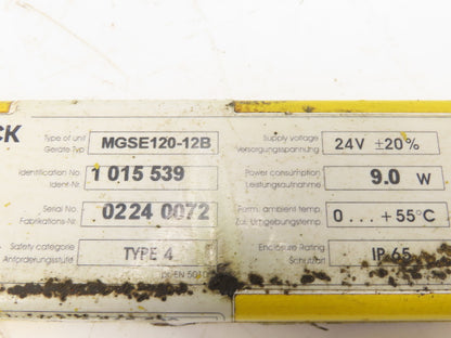 Sick MGSE120-12 Safety Light Curtain Receiver 1200mm x 18m