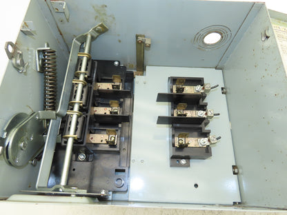 Siemens I-T-E XL-X RV361G Busway Disconnect Switch Fusebox 20HP 30A 600V 3 Pole