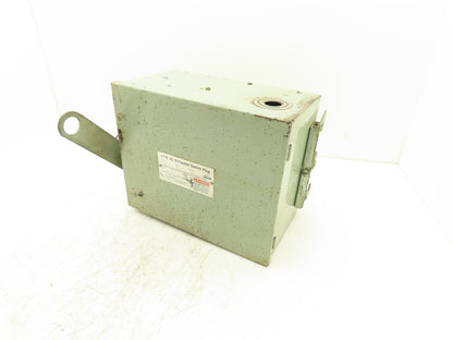 Siemens I-T-E XL-X RV361G Busway Disconnect Switch Fusebox 20HP 30A 600V 3 Pole