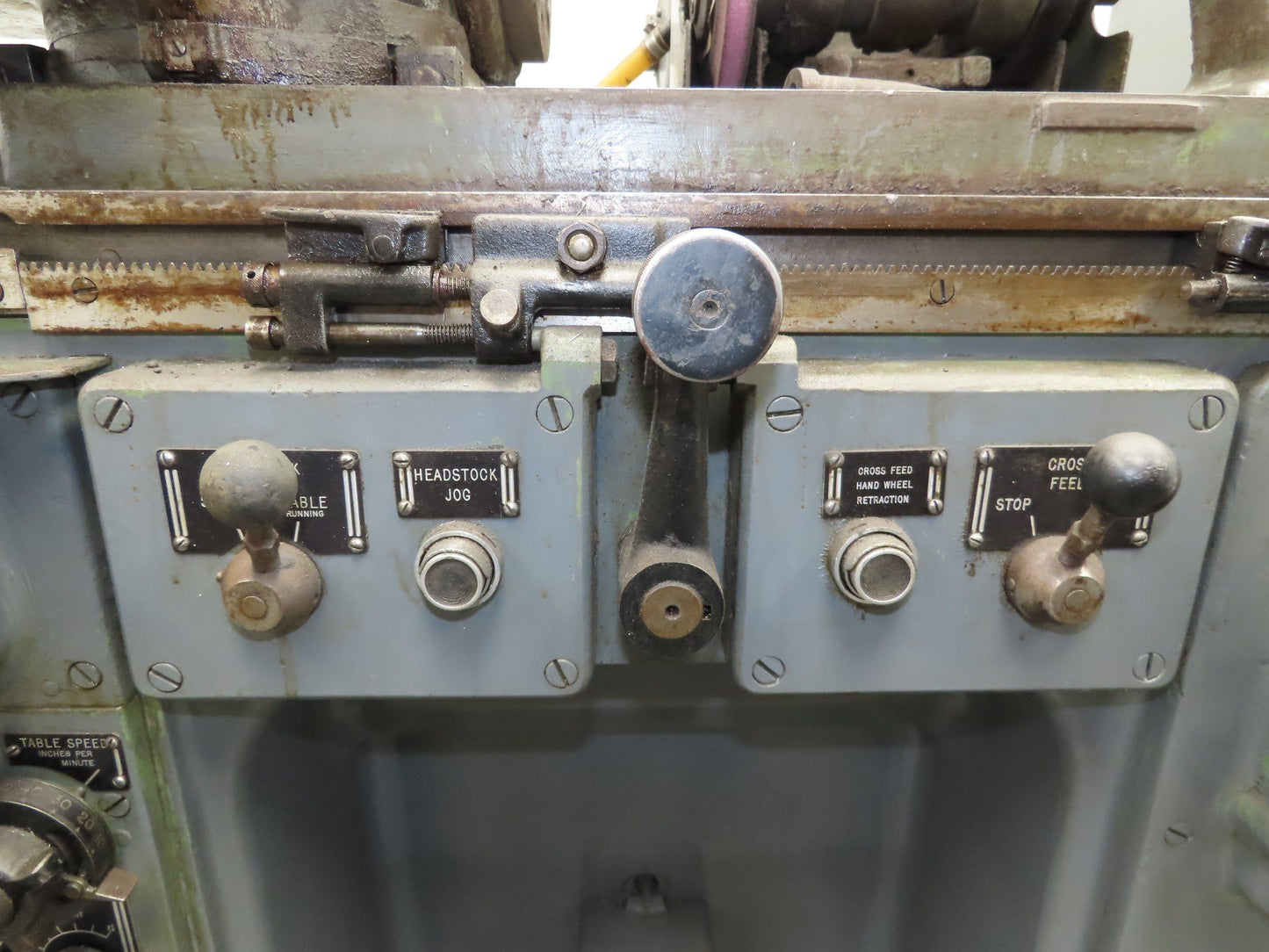 Brown Sharpe No 1 10" x 20" Cylindrical Grinder 230V 3Ph Horizontal Surface