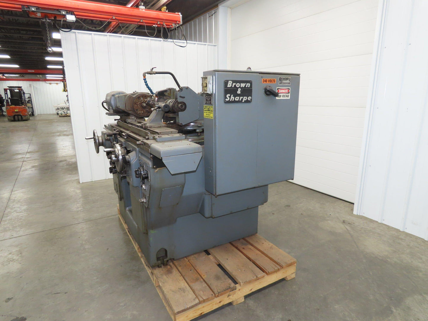 Brown Sharpe No 1 10" x 20" Cylindrical Grinder 230V 3Ph Horizontal Surface