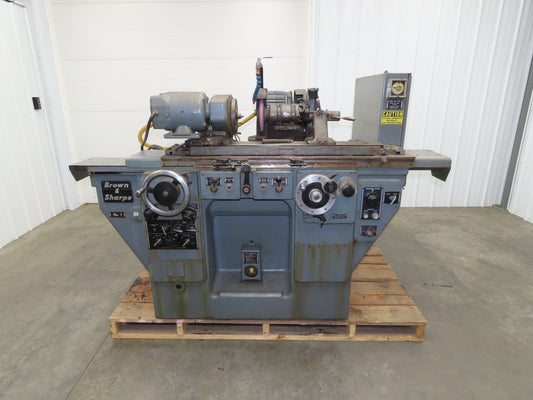 Brown Sharpe No 1 10" x 20" Cylindrical Grinder 230V 3Ph Horizontal Surface