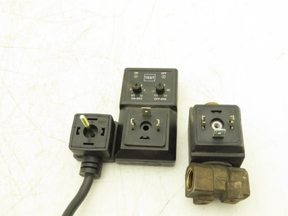 Powerflow 740-02-416/1 Automatic Timer Condensate Drain Valve 45min 1/4"npt 115V