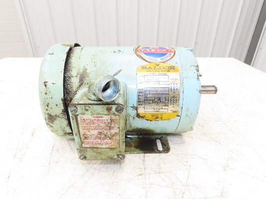 Baldor M3546 Industrial AC Motor 1Hp 1725 RPM 230/460V 3PH 56 Frame TE