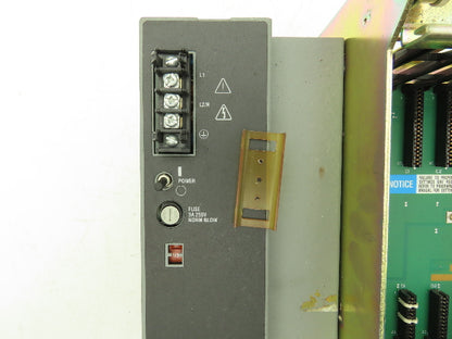 Allen Bradley 1771-A2B 1771-PS7 Power Supply 8-Slot Chassis Assembly