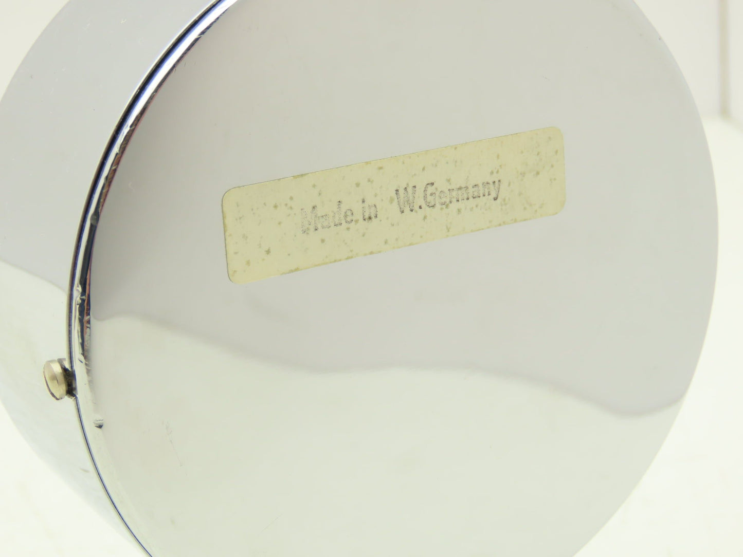 Lenz Analog Dial Gauge 4" 160 psi 11 bar Oil-Filled 1/2" NPT West Germany